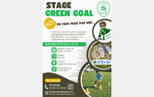 Stage GREEN GOAL