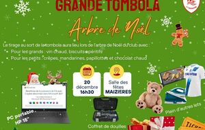 Arbre de Noël et grande tombola