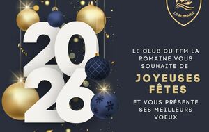 Joyeuses fêtes et meilleurs voeux pour 2026