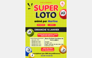 Loto du FFM La Romaine