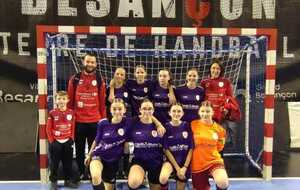 Equipe U15F  (Ent La Romaine / Rioz)