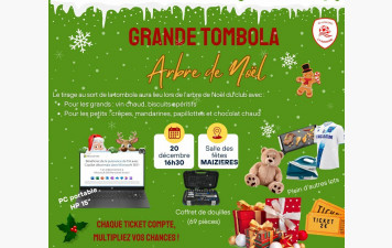 Arbre de Noël et grande tombola