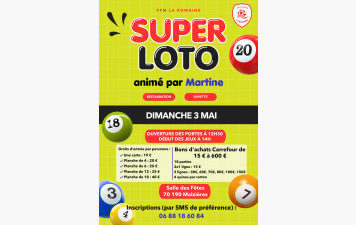 Loto du FFM La Romaine